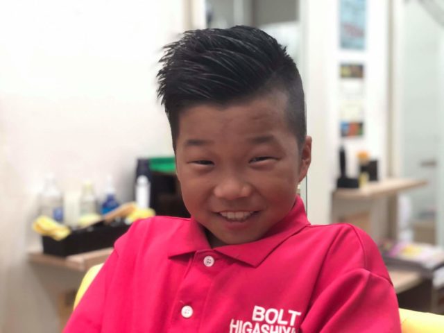 小学4年生3ミリ震災刈りの画像