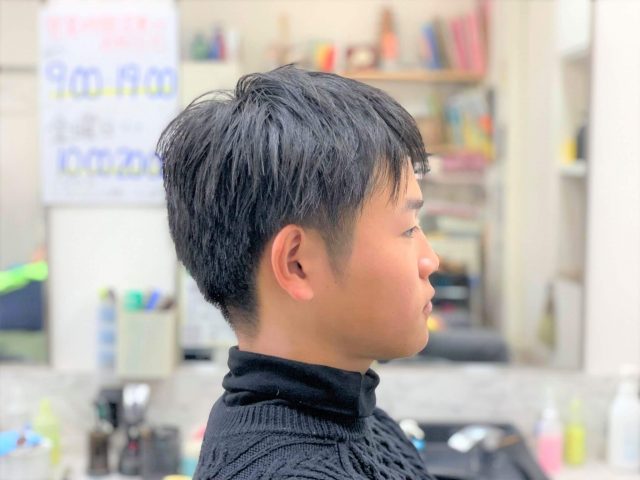 10代男子のヘアスタイル画像