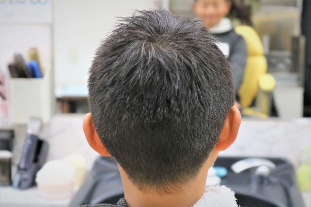 小学生男子のヘアスタイル画像