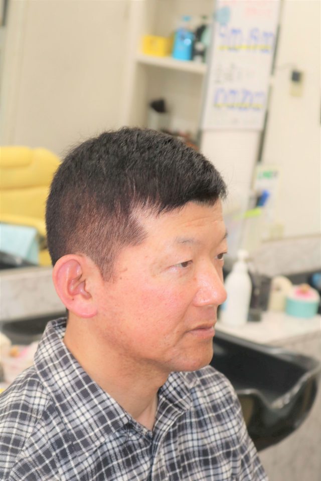 50代男性の髪型の画像