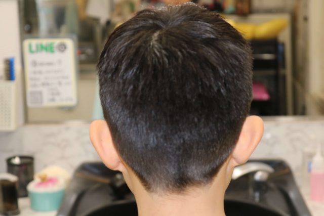 男の子のヘアスタイル画像