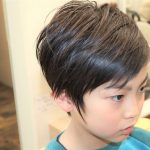 男の子の髪型の画像